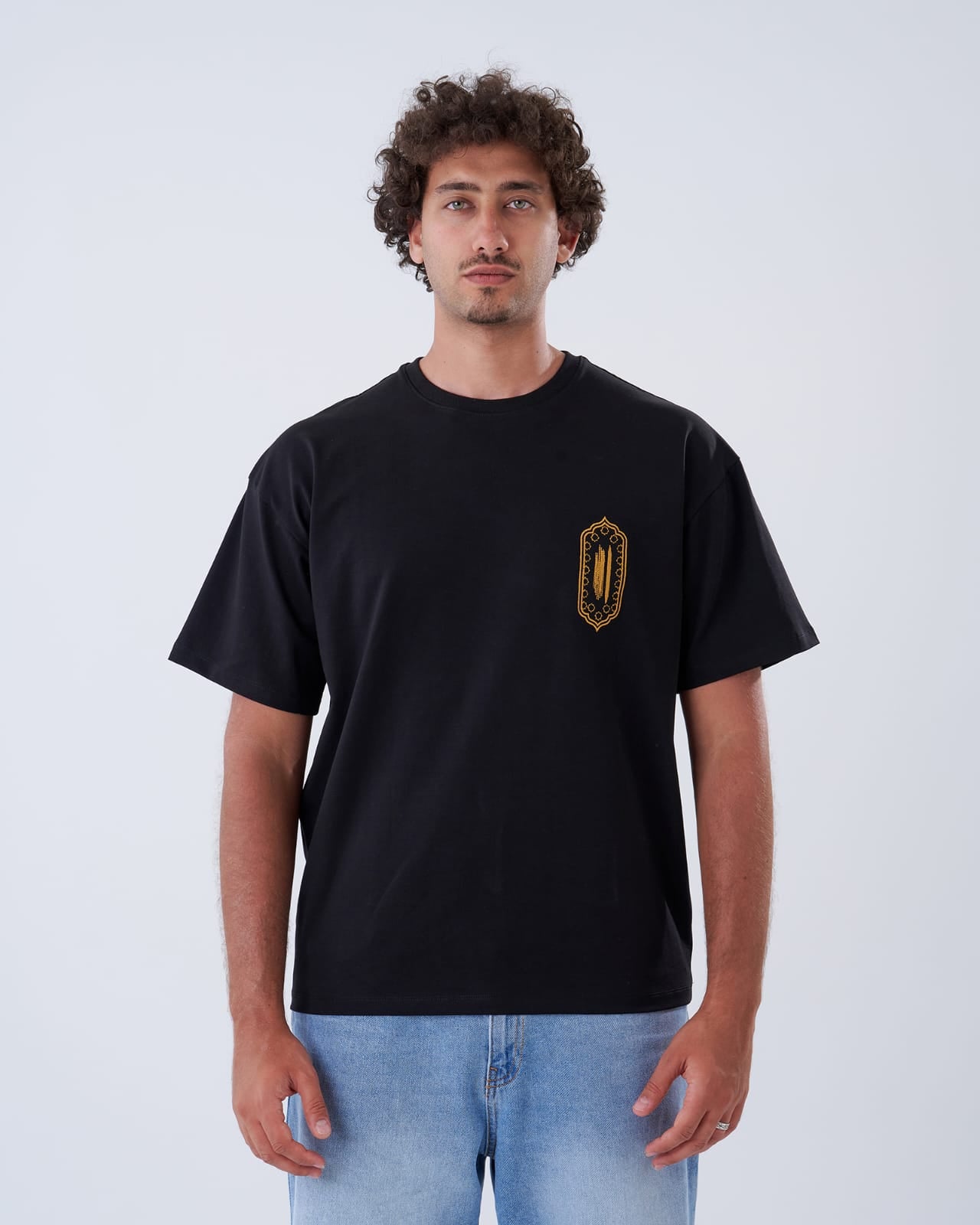 Ink Embroidered Tee