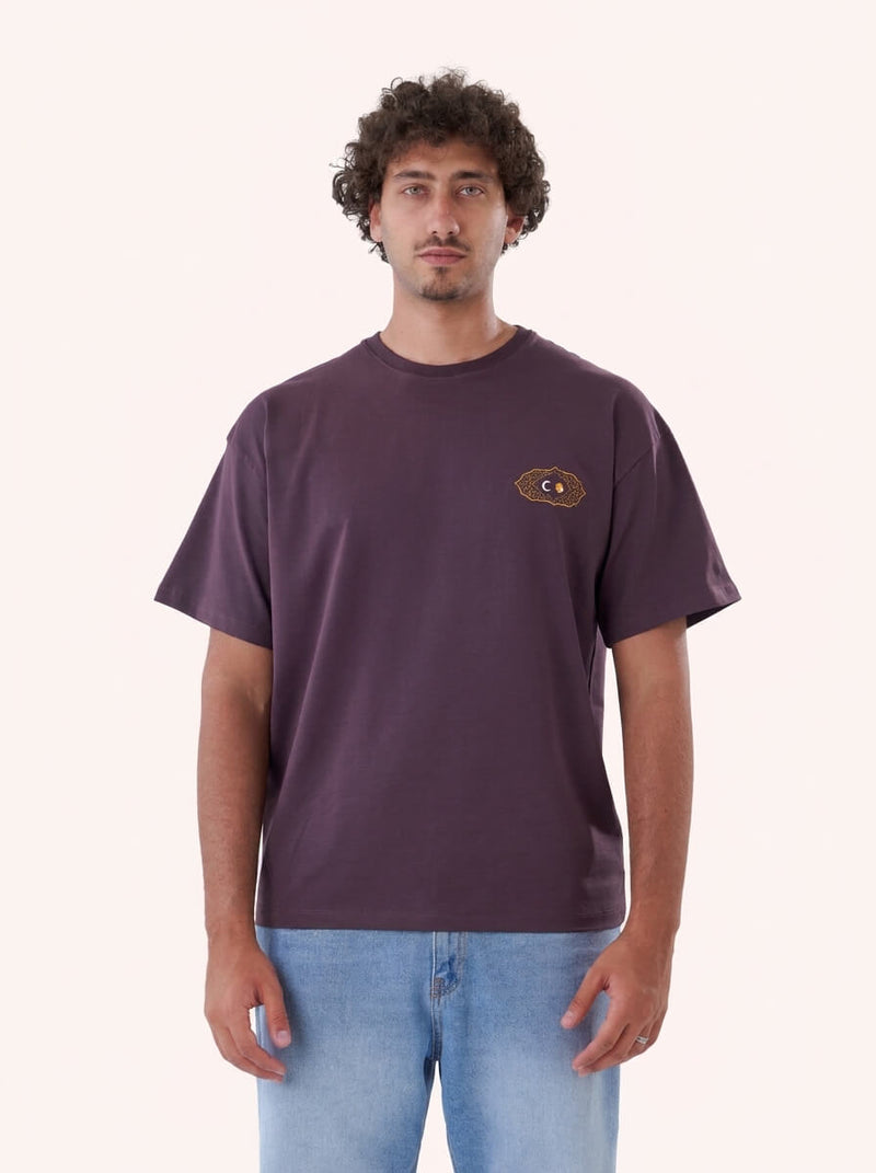 Lunar Balance Embroidered Tee