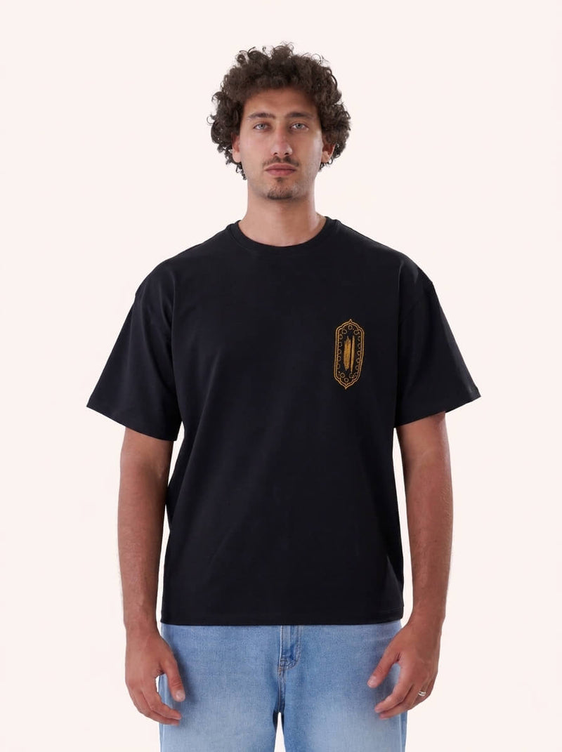 Stellar Path Embroidered Tee