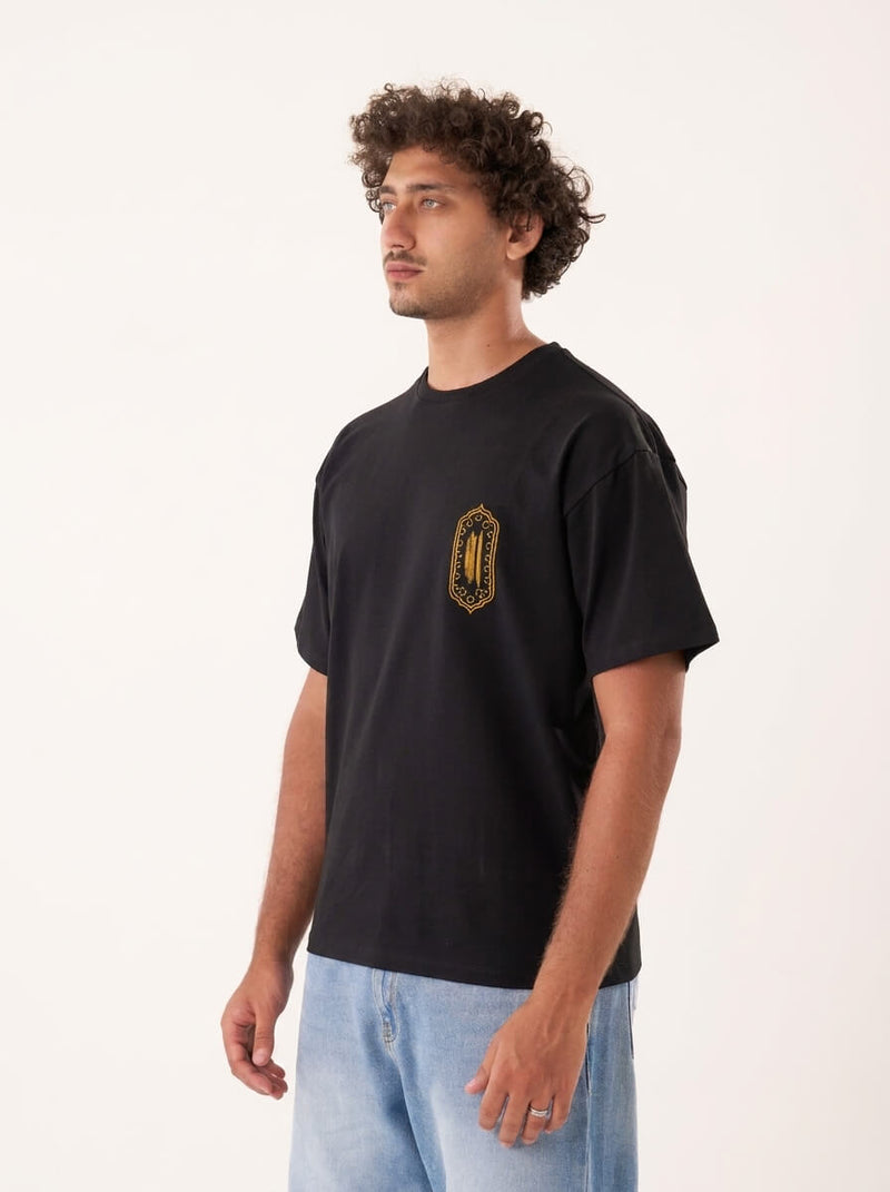Stellar Path Embroidered Tee